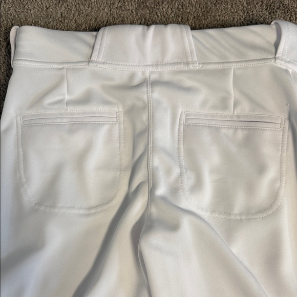 New Balance White Sports Pants with Black Trim - Picture 5 of 7